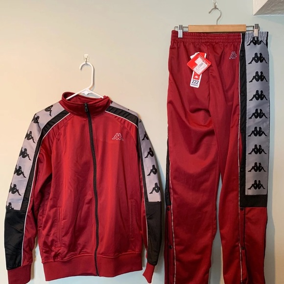 kappa purple sweatsuit